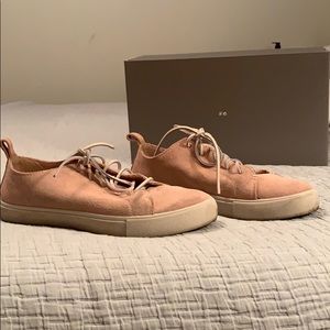 Suede sneakers